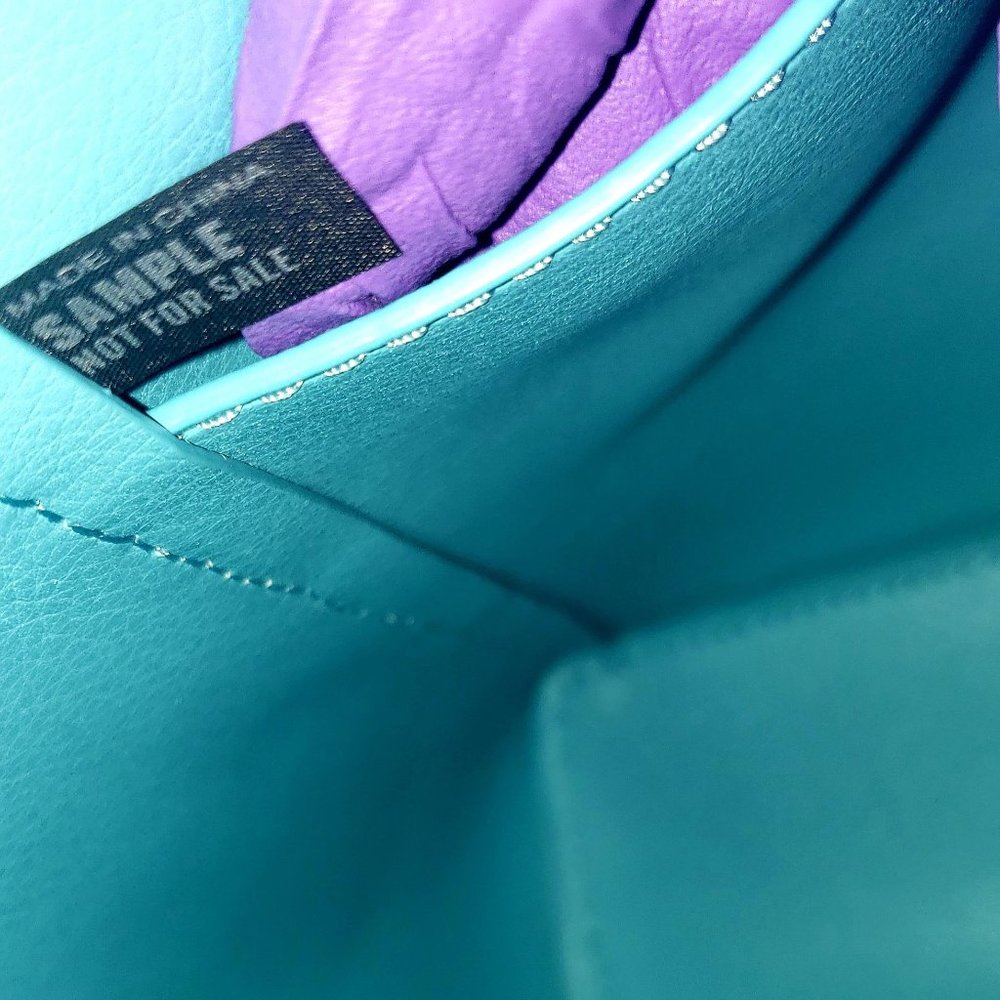 Michael Kors Turquoise Tote Bag - Picture 8 of 8